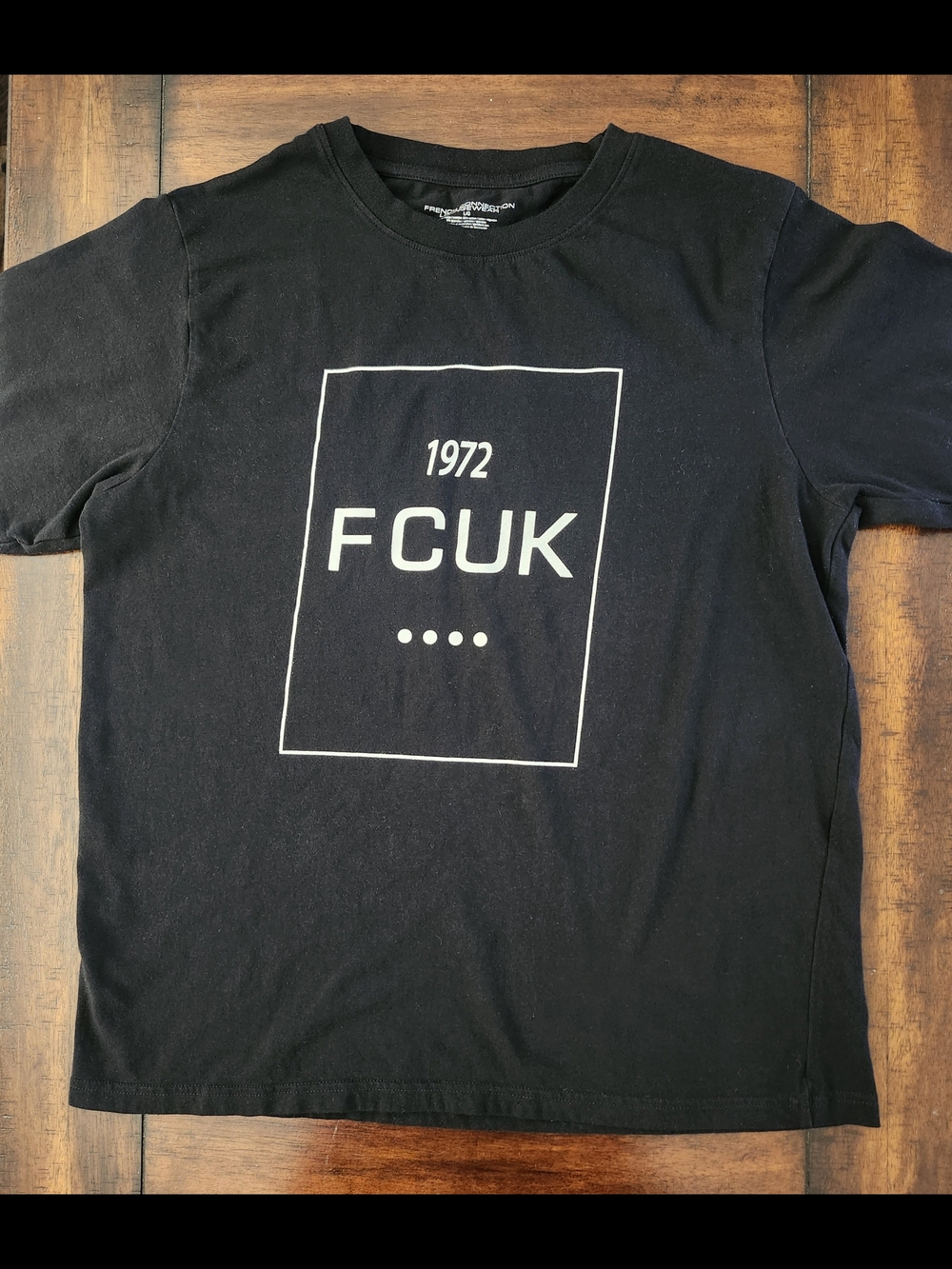 French Connection FCUK 1972 Graphic Tee Men's Medium Like New